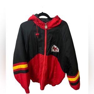 Vintage Logo 7 Kansas City Chiefs Hooded Jacket